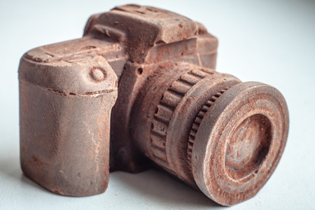 Edible noname nobrand chocolate camera present for photographerの写真素材
