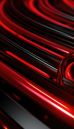 3D rendering of abstract technology concept background.Futuristic shape.Generative AIの素材