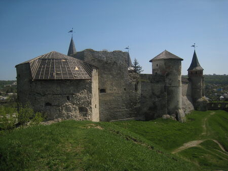 Rear view of the fortress,のeditorial素材