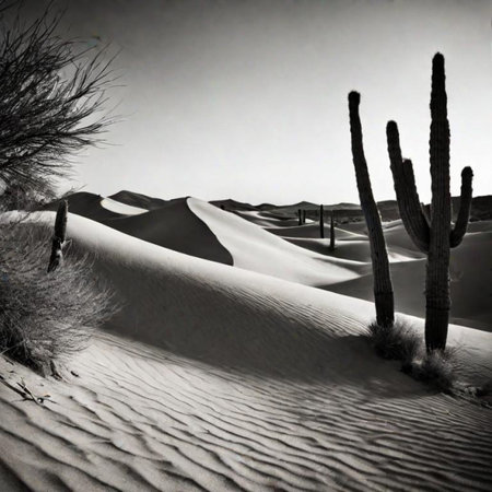 winter in the desertの素材