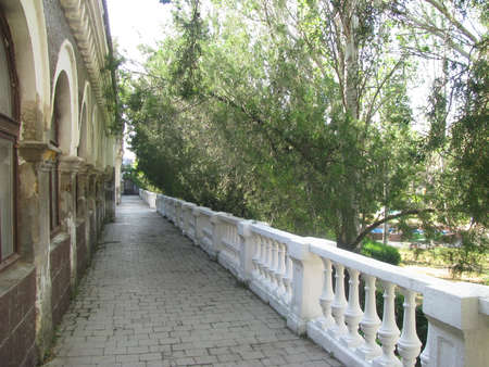 Stone terrace