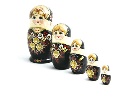 Russian dolls  Russian pregnant dolls, matrjoshka の写真素材