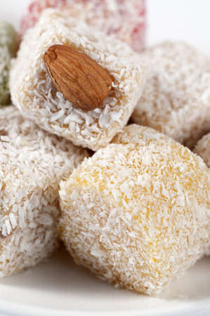 Turkish Delight, close-up shot, local focusの写真素材