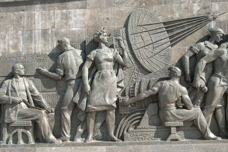 Moscow,Russia - August 23, 2011: Cosmonautics museum. The のeditorial素材