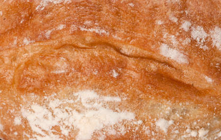 Kolatch - traditional Russian bread (pocket-shaped bun) crust, macroの写真素材