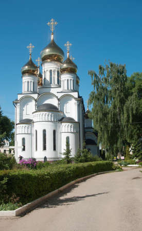 PERESLAVL-ZALESSKY, RUSSIA, JULY 25, 2015 St. Nicholas convent, The Cathedral Of St. Nicholas