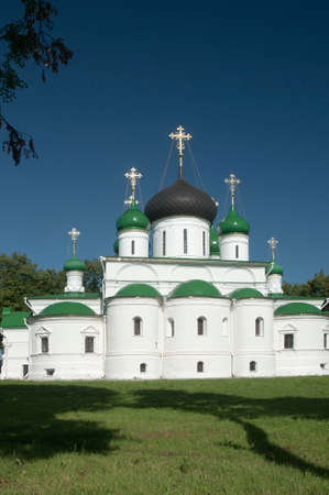 PERESLAVL-ZALESSKY, RUSSIA, JULY 25, 2015 St. Theodor's monastery, The Cathedral of the great Martyr. Theodore Stratelatesのeditorial素材