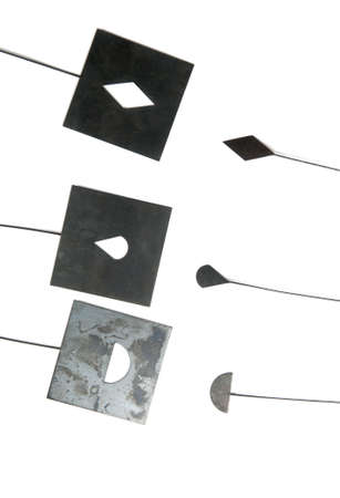 Masks for photo printing of negative film, collection, isiolated
