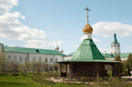 ROSTOV, RUSSIA, MAY 08. 2016: - Rostov the Great, Spaso-Yakovlevsky Dmitriev monastery, saint spring