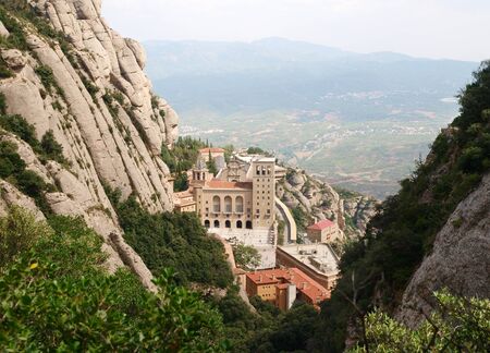 Montserrat monastery, Spainの写真素材