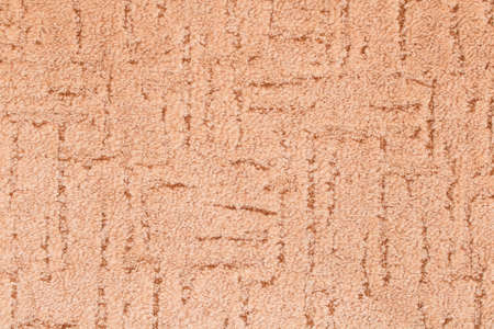 The texture of the carpet . Detailed beige background の写真素材