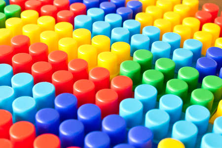 Multicolored children's plastic constructor. Conceptual approach to the development of creativity in...