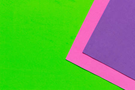 Color Trends background. Green pink purple abstract geometric backgroundの写真素材