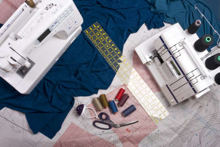 sewing machines with sewing accessories