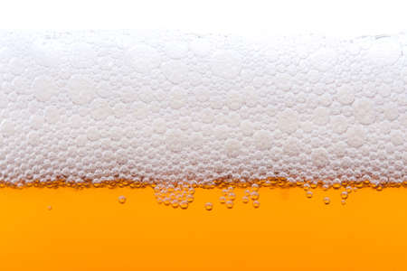 Macro Photo of Beer bubblesの写真素材