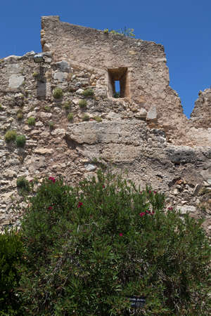 Castle of Xativa Valencia Region of Spainの写真素材