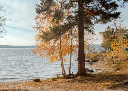 Picturesque places of Kazakhstan, Borovoe village, with its unique lakes and forests!の写真素材