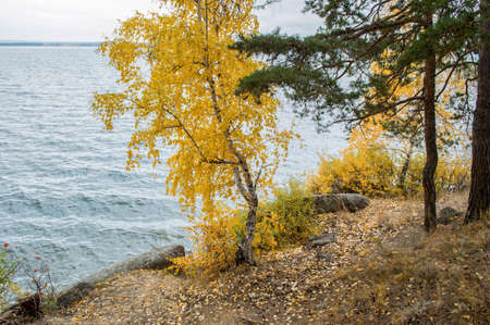 Picturesque places of Kazakhstan, Borovoe village, with its unique lakes and forests!の写真素材