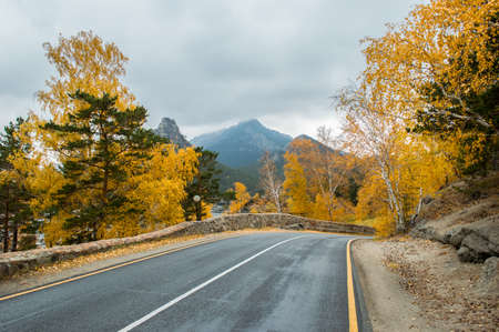 Picturesque places of Kazakhstan, Borovoe village, with its unique lakes and forests!の写真素材
