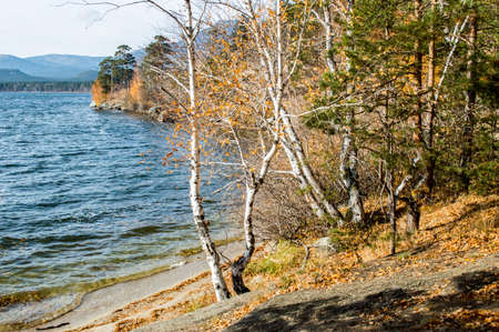 Picturesque places of Kazakhstan, Borovoe village, with its unique lakes and forests!の写真素材