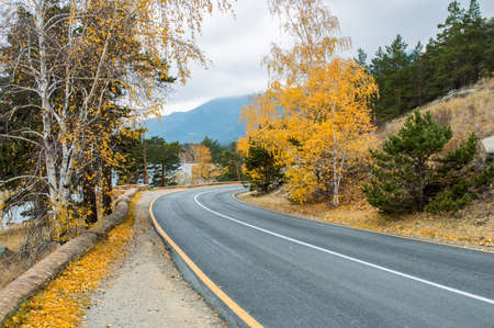 Picturesque places of Kazakhstan, Borovoe village, with its unique lakes and forests!の写真素材