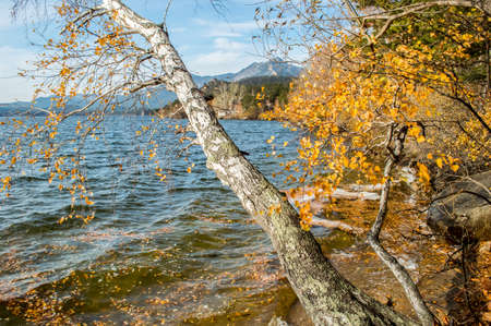 Picturesque places of Kazakhstan, Borovoe village, with its unique lakes and forests!の写真素材