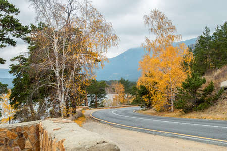 Picturesque places of Kazakhstan, Borovoe village, with its unique lakes and forests!の写真素材