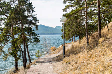 Picturesque places of Kazakhstan, Borovoe village, with its unique lakes and forests!の写真素材