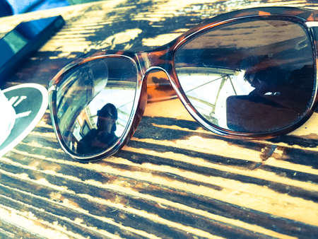 summer reflectionsの写真素材