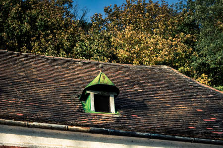 vintage rural houseの写真素材