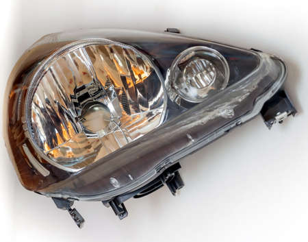 Spare parts car. Headlight