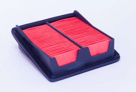 Spare parts car. Air filter engine