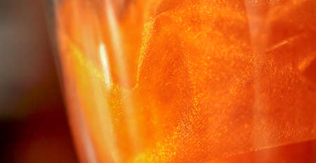 Orange fabric inside flower vases (background, Wallpaper, texture)の写真素材