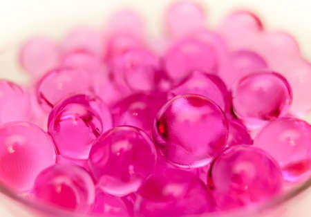 Pink helium balloonsの写真素材