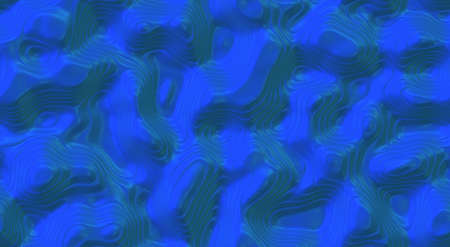 Light blue ripple liquid plastic wave surfaces. Seamless fluid different paint colors background...