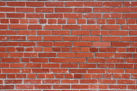 Red bricks street wall urban texture.