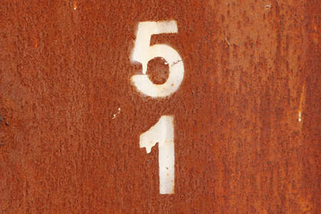 Rusty Paint Wall Texture. Number 51.の写真素材