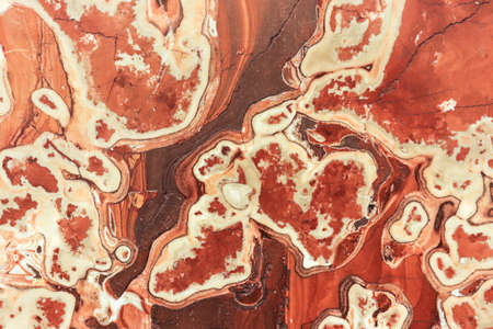 Red Marble Texture. Beautiful Marble Interior Background. Red Marbled Wall.の写真素材