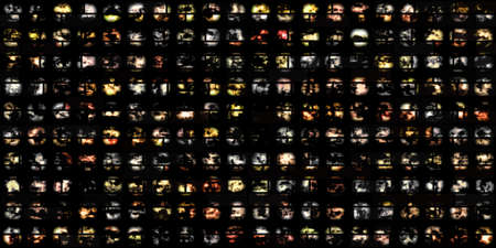 Summer Beach Vibes Photos Collage Background Textures.の写真素材