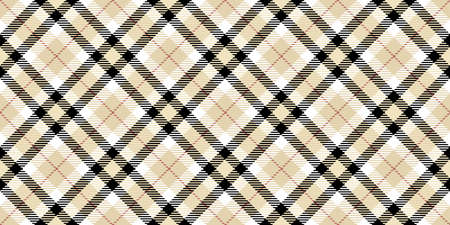 Elegant Seamless Checkered Rhombuses Pattern. Plaid Rug Background. Tartan Texture.の写真素材