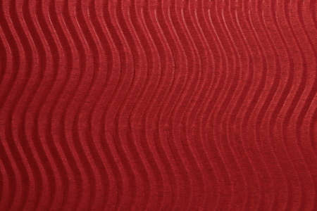 Red Paper Vertical Waves Texture. Embossed Waves on Detailed Paper Background. Corrugated Wavy...