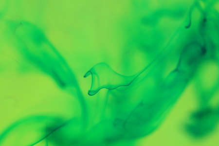 Mystic Drip Curves. Artistic Water Drops Motion.