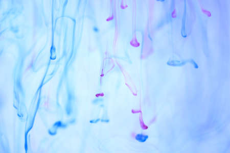 Ambient Paint Drops Motion Lines. Soft Background.の写真素材