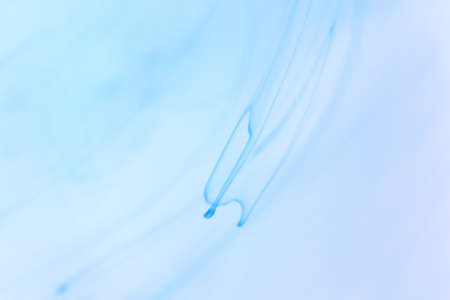 Falling Ambient Ink Drop Motion Dynamic. Soft Ambient Background.の写真素材