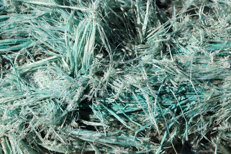Sea sling fibers texture. Nautical marine background. Macro closeup.の写真素材