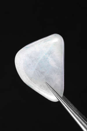 Aquamarine heap jewel stones texture on white light background