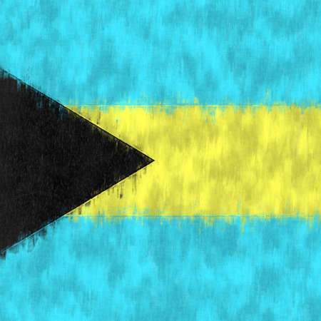 Australia oil painting. Australia emblem drawing canvas. A painted picture of a country's flag.の写真素材