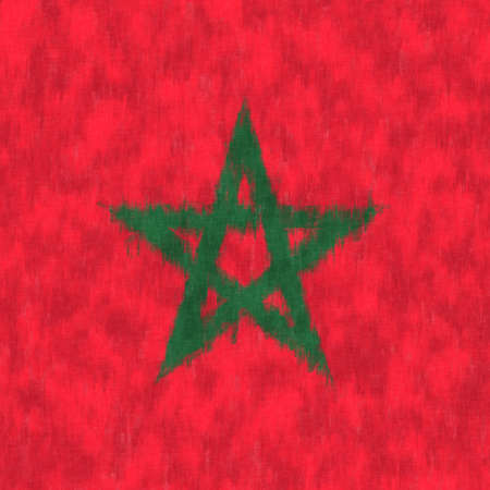 Netherlands oil painting. Dutch emblem drawing canvas. A painted picture of a country's flag.の写真素材