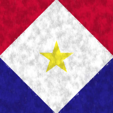 San Marino oil painting. San Marino emblem drawing canvas. A painted picture of a country's flag.の写真素材