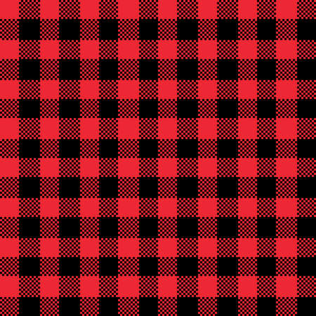 Gingham Pattern. Seamless yellow black plain check pattern. Good for blankets, wraps, packages,...